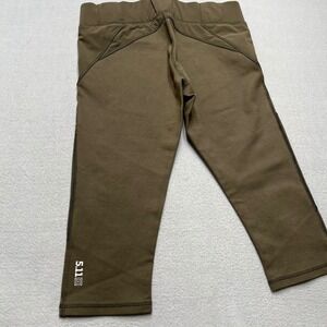 5.11 Tactical Raven Range‎ Capri Pants Womens Medium Tundra Brown 64408 Leggings